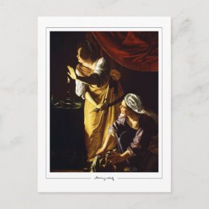 Postal Artemisia Gentileschi #75 - Arte fino