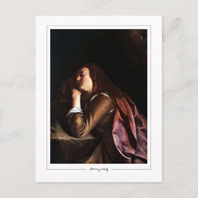 Postal Artemisia Gentileschi #81 - Bella Artes (Anverso)