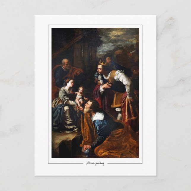 Postal Artemisia Gentileschi #83 - Bella Artes (Anverso)