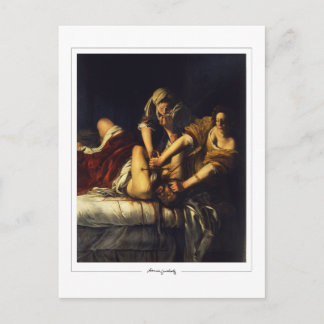 Postal Artemisia Gentileschi #84 - Bella Artes