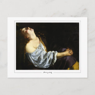Postal Artemisia Gentileschi #86 - Arte fino