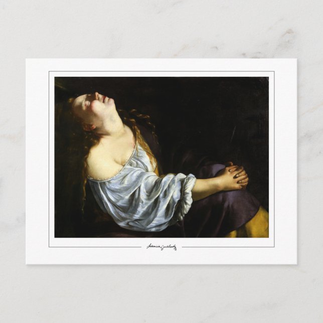 Postal Artemisia Gentileschi #86 - Bella Artes (Anverso)