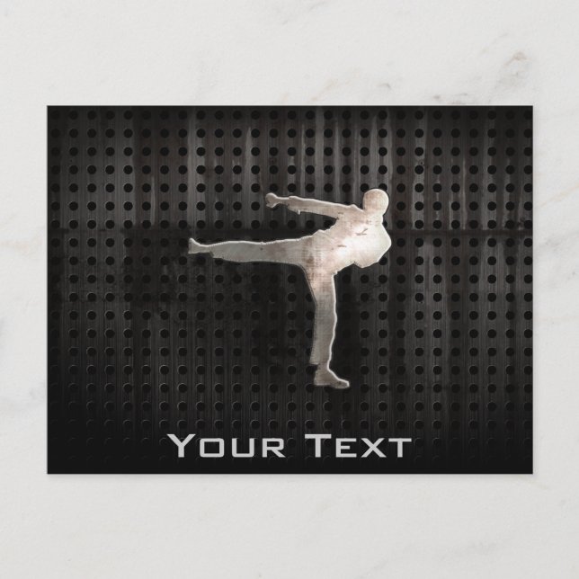 Postal Artes marciales de Guay (Anverso)