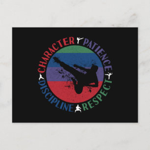 Postal Artes Marciales - Valores Fundamentales del Karate