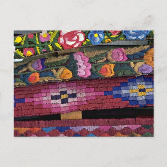 Postal Artesanías, Chichicastenango, Guatemala (Anverso)