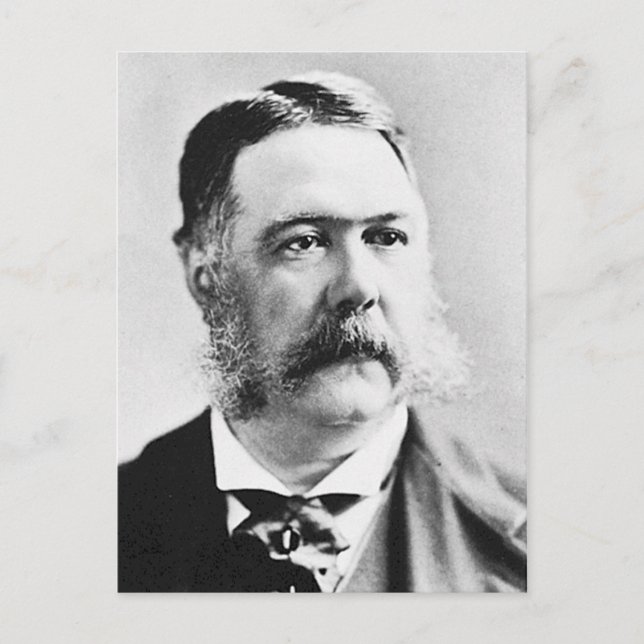 Postal Arthur ~ Chester Alan / Presidente de los Estados  (Anverso)