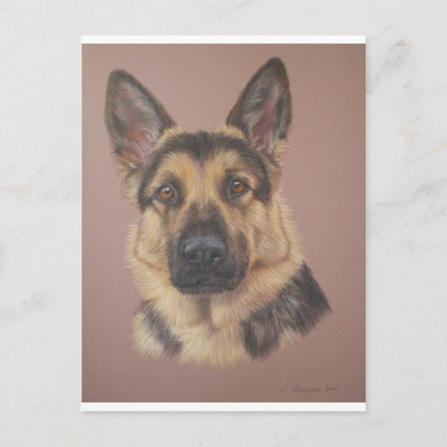 Postal Arthur - German Shepherd (Anverso)