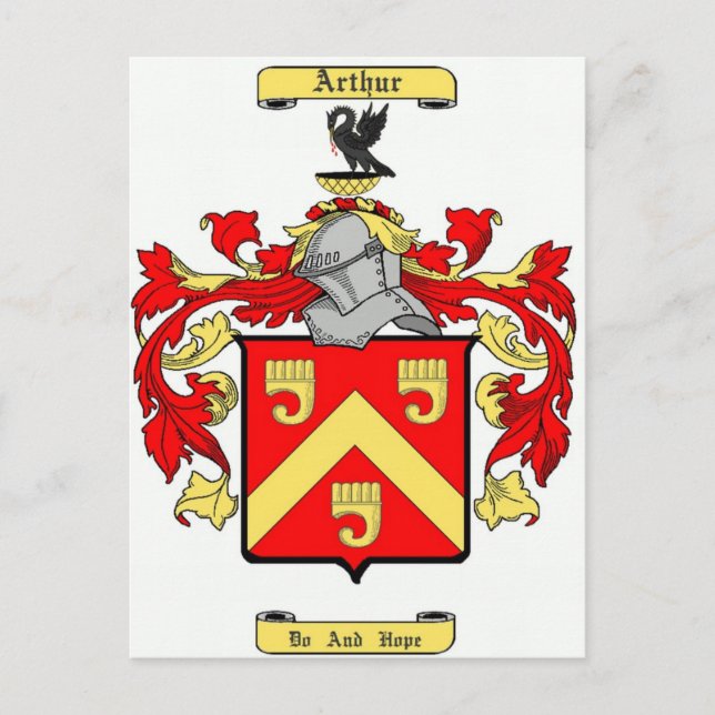 Postal arthur (irish) (Anverso)