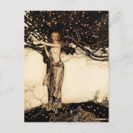 Postal Arthur Rackham Freya CC0329