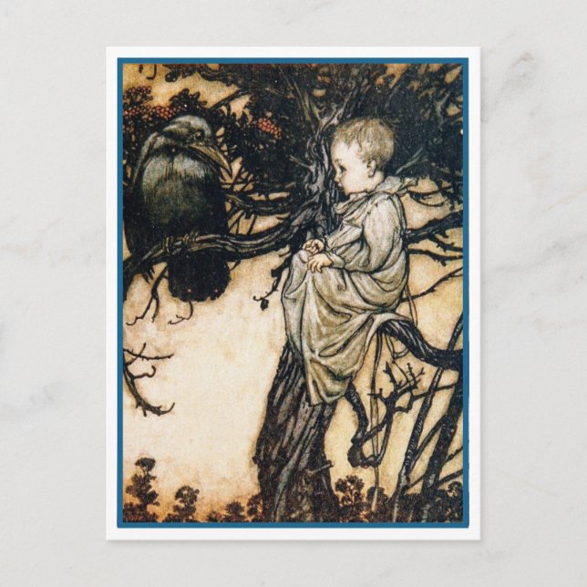 Postal Arthur Rackham Peter Pan Postcard (Anverso)