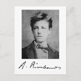Postal Arthur Rimbaud