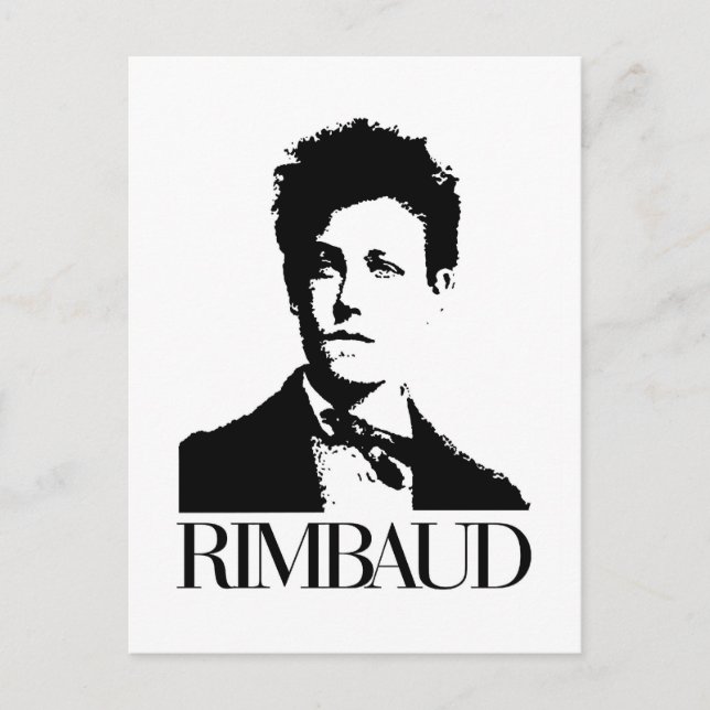Postal Arthur Rimbaud (Anverso)