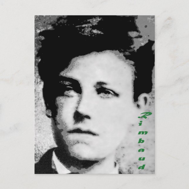 Postal Arthur Rimbaud (Anverso)