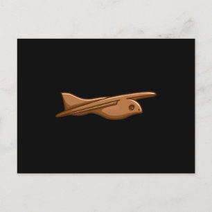 Postal Articulo egipcio de teórico alienígena SAQARA BIRD