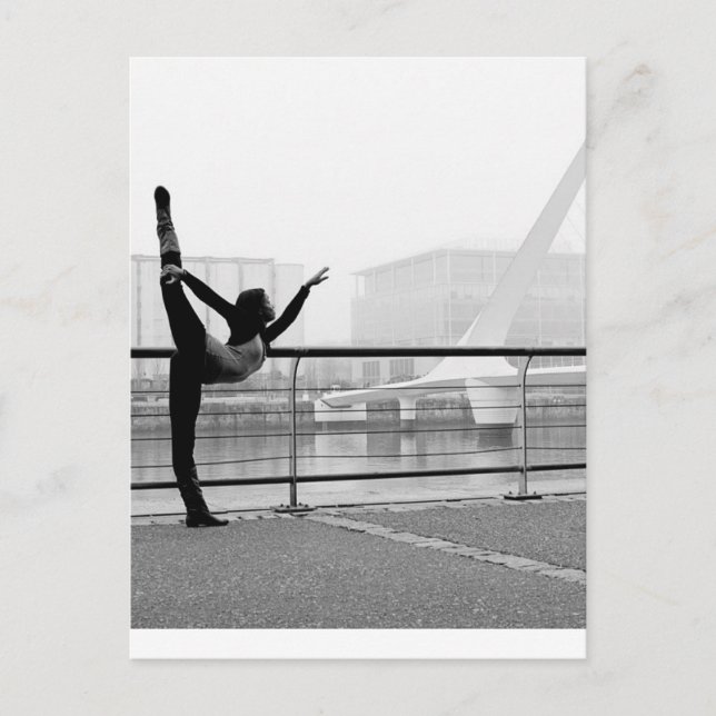 Postal Artículos inspirados en la danza (Anverso)