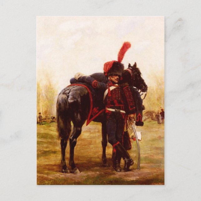 Postal Artillerie à Cheval de la Garde (Anverso)