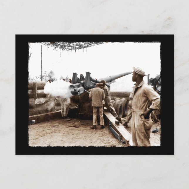 Postal Artillerymen Africano-Estadounidense WWII (Anverso)