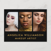 Artista de maquillaje 3 Photo Business Gold