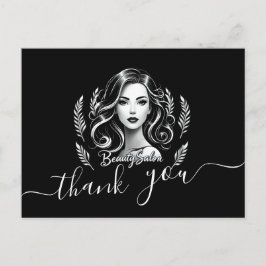 Postal Artista de Maquillaje Estilista de Cabello Moderno