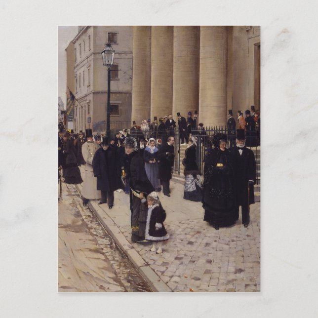 Postal Artista Jean Beraud (Anverso)