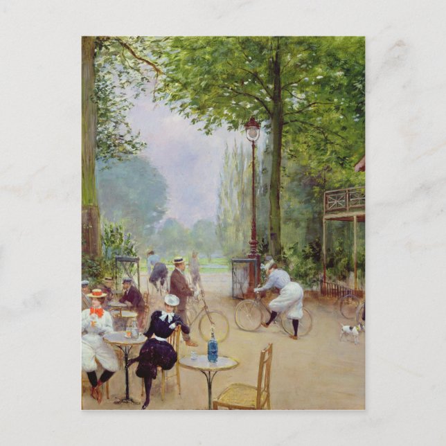 Postal Artista Jean Beraud (Anverso)