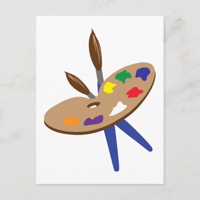 POSTAL ARTISTA PALLET (Anverso)