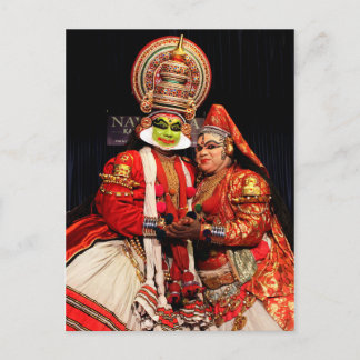Postal artistas del kathakali