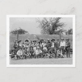 Postal Artistas del Oeste Salvaje, 29/5/1923