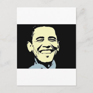 Postal artística de Barack Obama