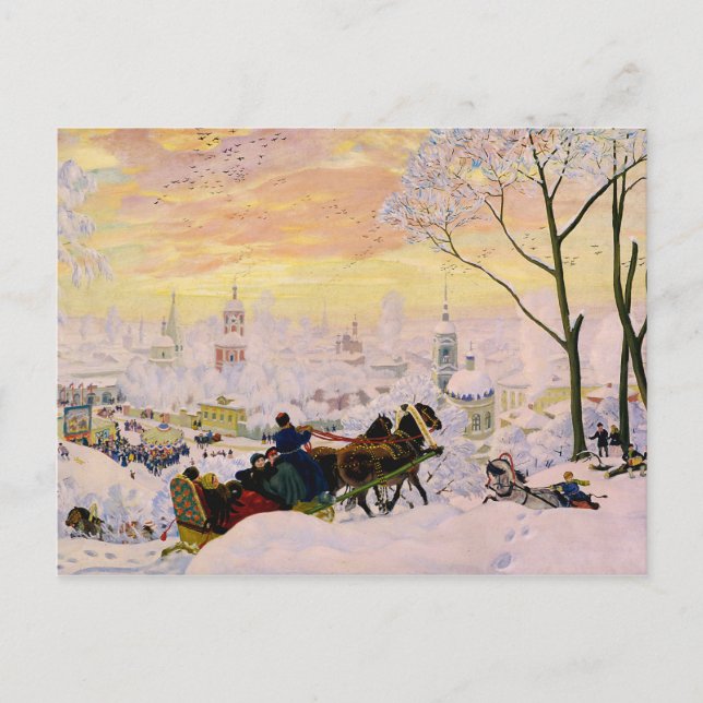 Postal artística de la "Semana del Panqueque" (Anverso)