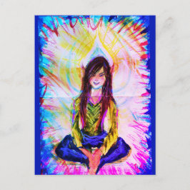 Postal artística FaeMeditate(F)