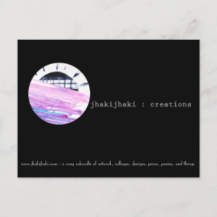 Postal artística, puesta de sol desde cualquier lu