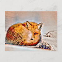 *~* Artsy Animal Red Fox Ap18 Vida Silvestre Artís