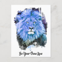 *~* Artsy AP23 Artistic Painting BLUE LION