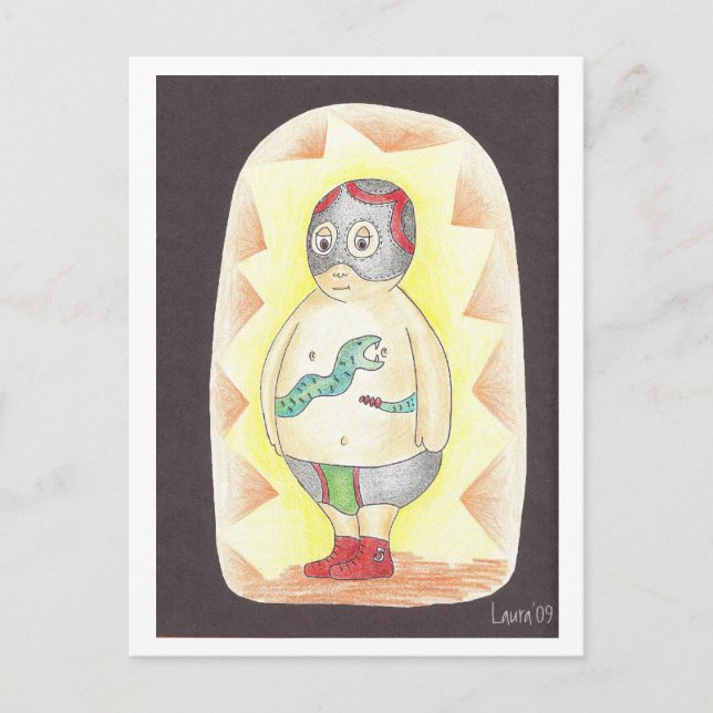 Postal Arturo Culebra Asesina (Anverso)