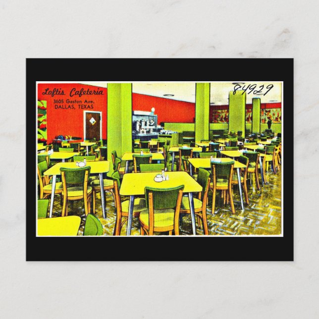 Postal Artwork-46 de Dallas postcard-Vintage (Anverso)