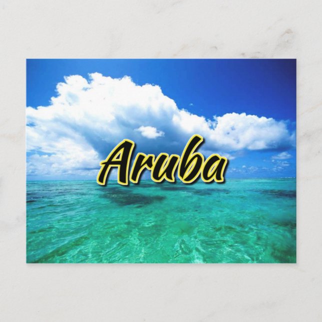 Postal Aruba (Anverso)