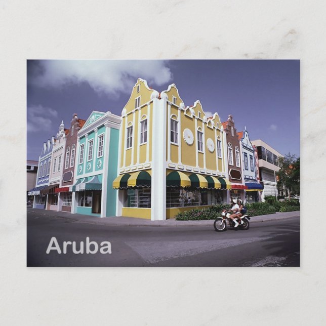 Postal Aruba (Anverso)