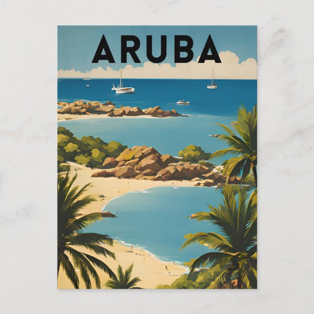 Postal Aruba (Anverso)