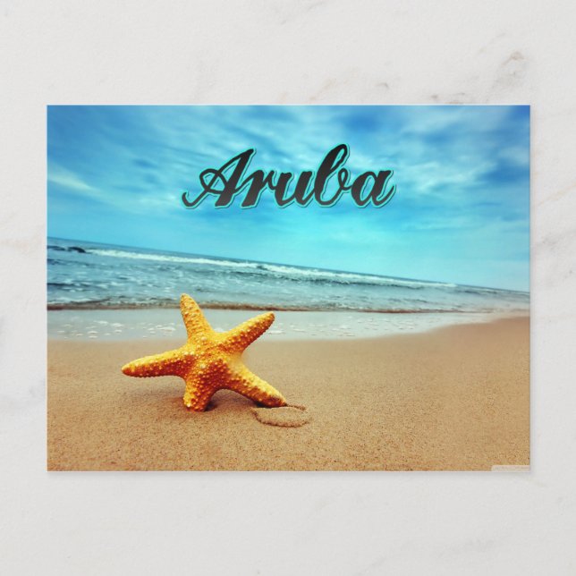 Postal Aruba (Anverso)
