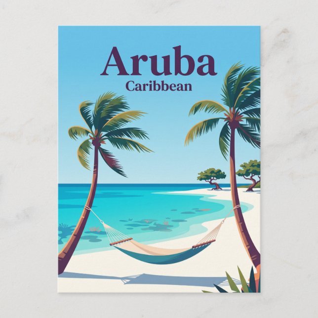 Postal Aruba (Anverso)