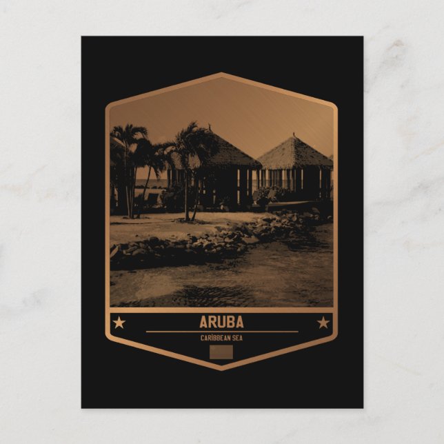 Postal Aruba (Anverso)
