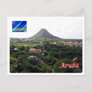Postal Aruba - Hooiberg Piedra Plat -