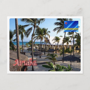 Postal Aruba - Manchebo Beach -