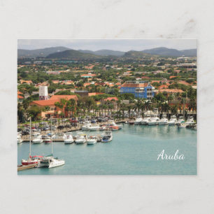 Postal Aruba Marina Personalizado