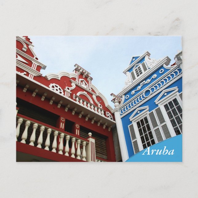 Postal Aruba, Oranjestad (Anverso)