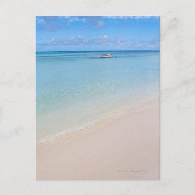 Postal Aruba, playa y mar 2 (Anverso)