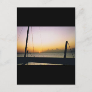 Postal Aruba Sunset