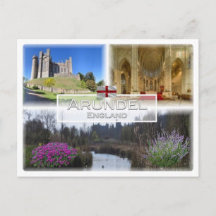 Postal Arundel - Castillo - Catedral Santuario de Sexo Oc