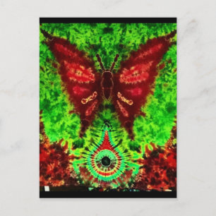 Postal Arván de mariposa